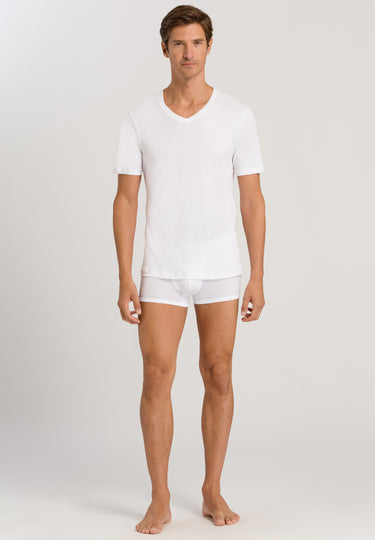 73171 Sea Island Cotton Boxer Brief - 101 White